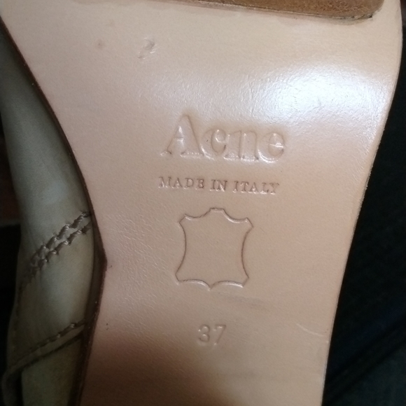 ACNE STUDIOS BOOTIES LEATHER - Picture 7 of 12